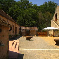 La cour du pavillon des moissons