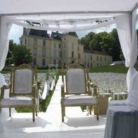 Cérémonie en extérieur arrière Château de Villiers