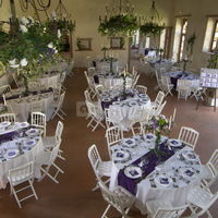 Salle décorée