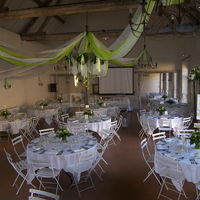 Salle décorée