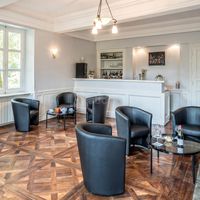 CHATEAU DE CHAULNES PETIT SALON PARQUET VERSAILLES