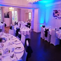 CHATEAU DE CHAULNES GRAND SALON MISE EN LUMIERE