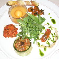 Assiette provençale de printemps