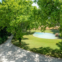 Le parc face au Château