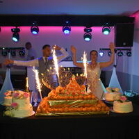 Nao Athéna - Arrivée de la pièce montée