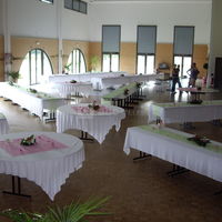 Mariage thème rose/vert