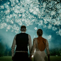 Feu d'artifice à Grattequina