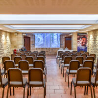 Salle de projection en théâtre
