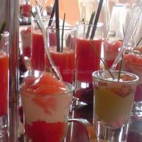 Petites verrines en couleur