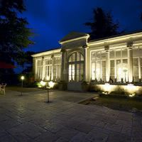 Vue de l'orangerie la nuit