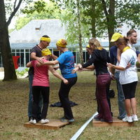 Team Building dans le parc