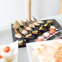 Exemple de buffet lors d'un cocktail