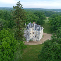 Vue aérienne facade sud