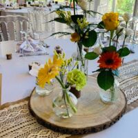 Centre de table vase multi-contenants