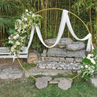 Arche fleuri