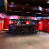 Vue sur le bar