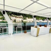 Espace extérieur du bateau Volupté