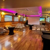 Salon Rhône du bateau Volupté en séminaire