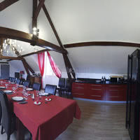 Salle à manger Gîte piscine