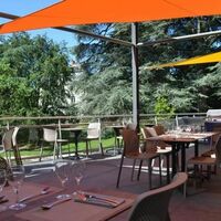Un déjeuner en terrasse