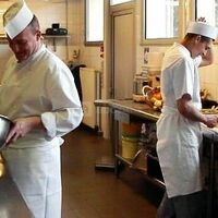 Une équipe de cuisine passionnée