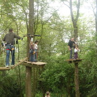Parcours aventure sur le domaine