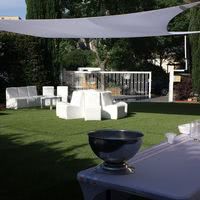 Terrasse pour mariage sur gemenos