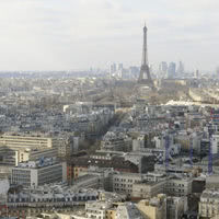 Vue du centre d'affaires