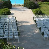 Ceremonie dans le parc