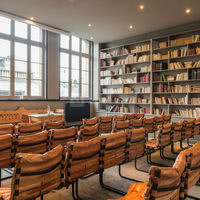 Le salon bibliothèque