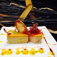 Foie gras et gelée de mangue passion