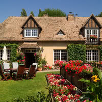 Jardin et moulin