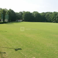 Le terrain de cricket