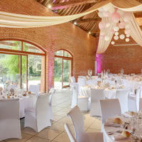 Salle décorée