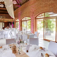 Salle décorée