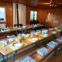 Accueil au chalet