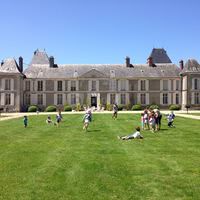 Garden-party au château de Janvry