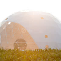 Couché de soleil sur le dôme d'arvor