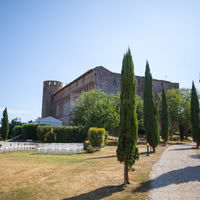 Le château vu du parc