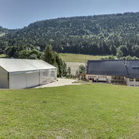 Extérieur de la grange