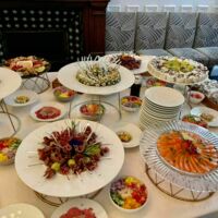 Présentation du buffet royal