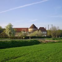 Le Clos du Colombier depuis le parc