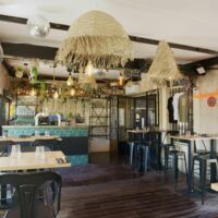 Patio bar exterieur