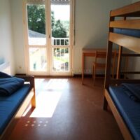 Chambre hébergement collectif sur place