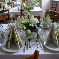 Diner assis salle Capitulaire