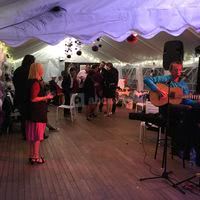 Cocktail sous le chapiteau