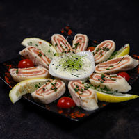 Roulés de saumon fumé