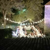 Banquet en extérieur