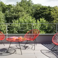 Terrasse chambre forêt