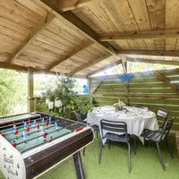 Petite cabane sur la terrasse